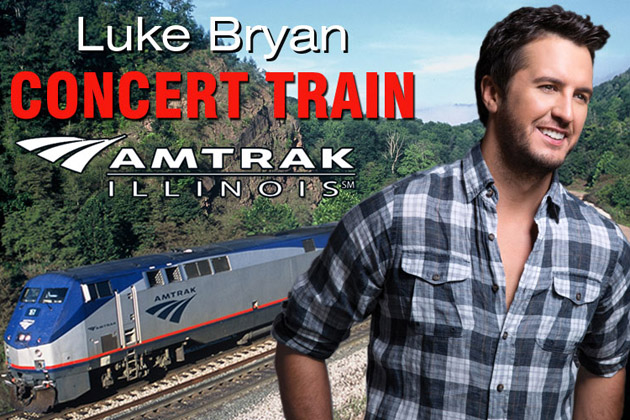 Luke Bryan Concert Train With Amtrak | B104 WBWN-FM