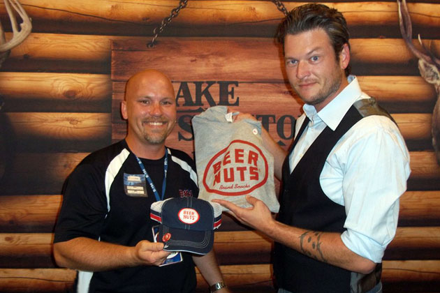 Buck Stevens and the "other BS," Blake Shelton