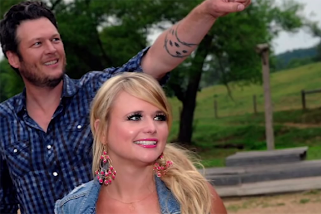 Blake Shelton and Miranda Lambert