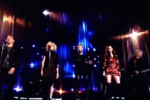 Little Big Town w Faith Hill 2015 BBMA From: youtube via flickr