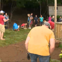 Community Makes Safe Backyard for Boy Fighting Cancer [VIDEO]