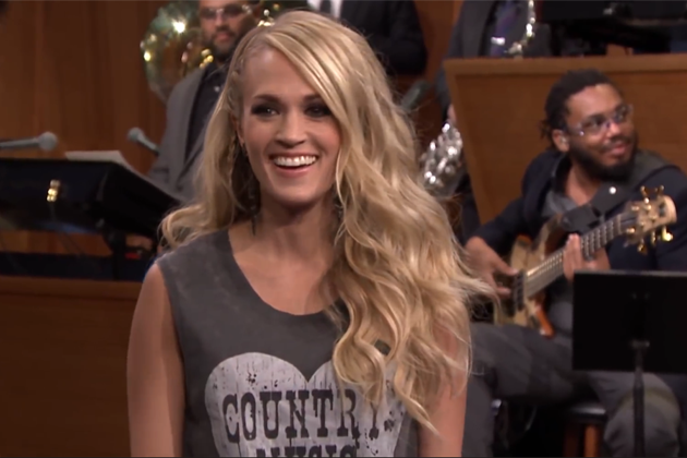 Carrie Underwood on 'The Tonight Show with Jimmy Fallon'