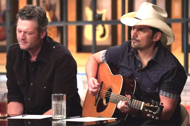 Blake Shelton and Brad Paisley