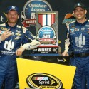 Dale Jr. Wins Rain Delayed-Shortened NASCAR Race at Phoenix [VIDEO, PHOTOS]