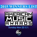 Complete 2015 AMAs Winners List