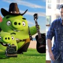 Blake Shelton makes Birds Angry as a Pig