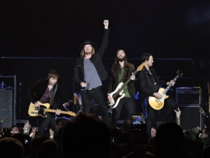 Bill Satcher, Michael Hobby, Graham Deloac and Zach Brown of A Thousand Horses