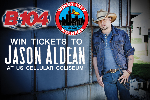 Win Jason Aldean Tickets on B104