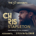Chris Stapleton Added to List of GRAMMYs Performers
