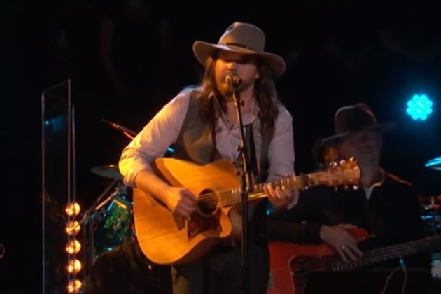 Adam Wakefield performs on The Voice From: NBC