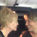 Nicole Kidman and Keith Urban on Video having Fun in Parked Car