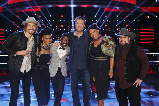 Season 11 'The Voice' Team Blake for Live Shows