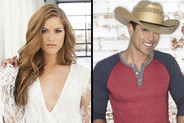 Cassadee Pope and Dustin Lynch
