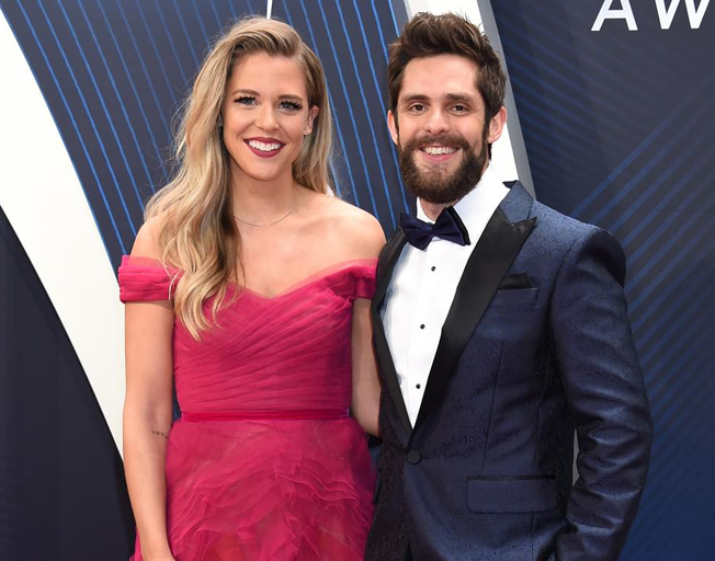 Lauren Akins and Thomas Rhett