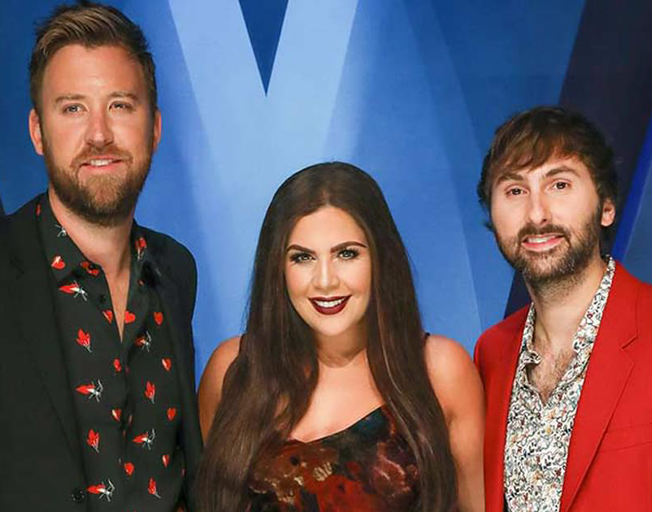 Lady A (L-R) Charles Kelley, Hillary Scott and Dave Haywood
