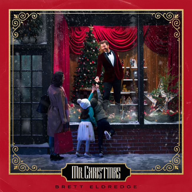 Brett Eldredge 'Mr. Christmas' album cover
