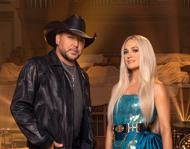 Jason Aldean and Carrie Underwood