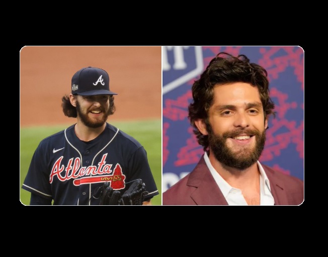 Thomas Rhett and Atlanta Braves Pitcher Ian Anderson Are Twins