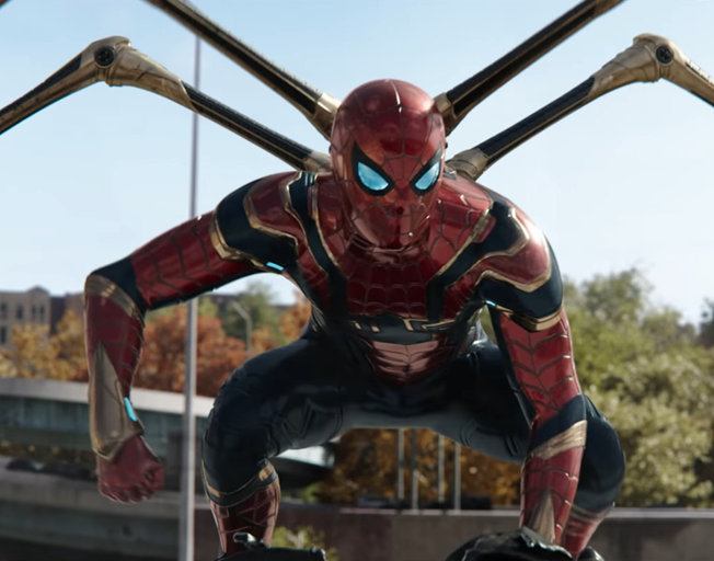 "Spider-Man" in 'Spider-Man: No Way Home' movie trailer