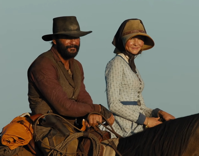 Tim McGraw and Isabel May in '1883'