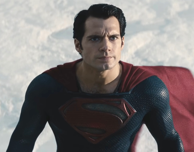 Henry Cavill as "Superman"