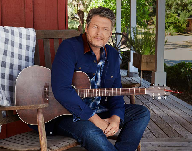 Blake Shelton in Lands' End advertisement