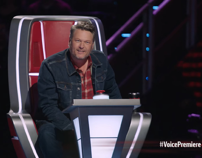 Blake Shelton on "The Voice" 09-19-22