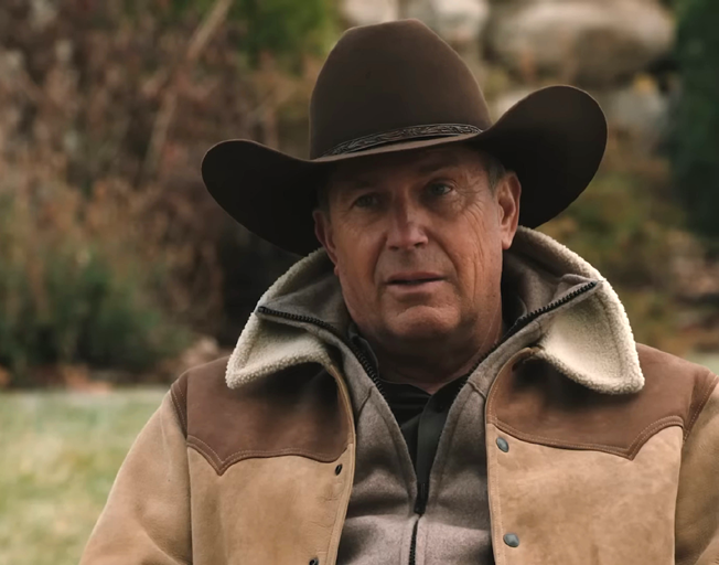 Kevin Costner as "John Dutton" on 'Yellowstone'