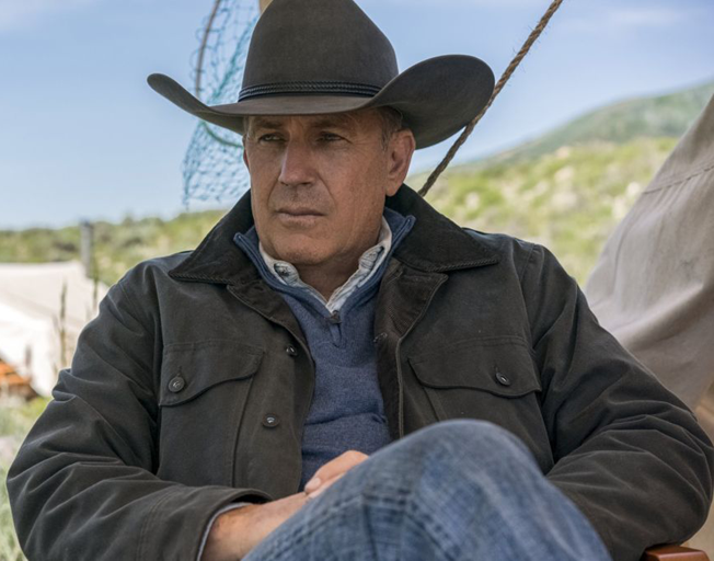 Kevin Costner as "John Dutton" on 'Yellowstone'