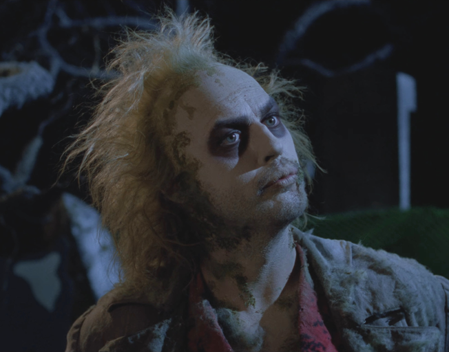 Michael Keaton as "Beetlejuice"