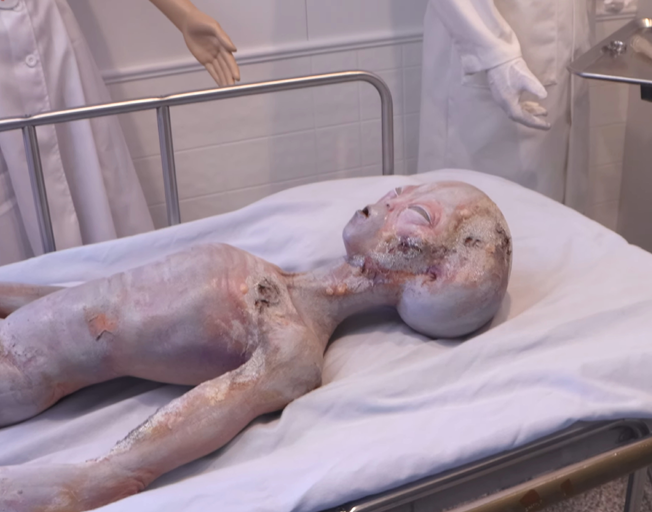 Display at the UFO Museum In Roswell, New Mexico (Photo credit: YouTube)