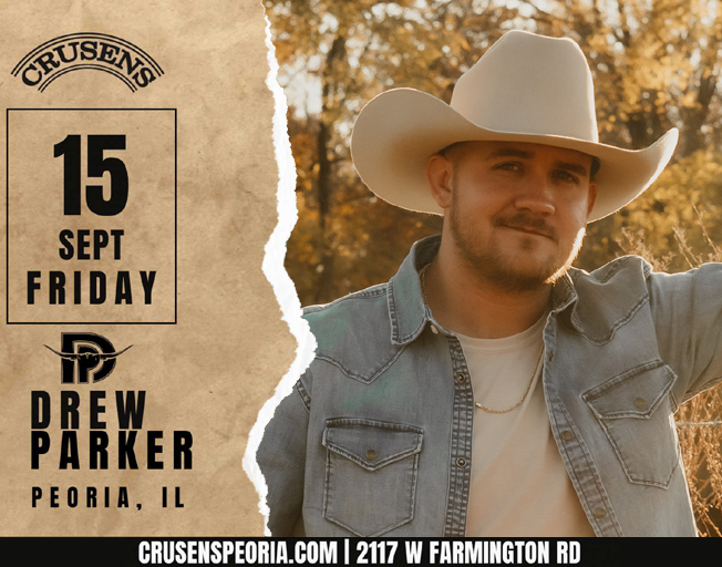 Drew Parker at Crusens on Farmington Road in Peoria Sept. 15th