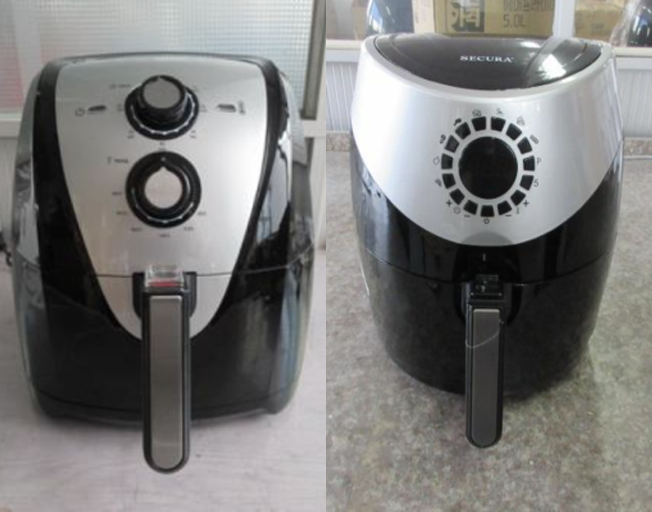 Secura air fryers SAF-53 & SAF-53D