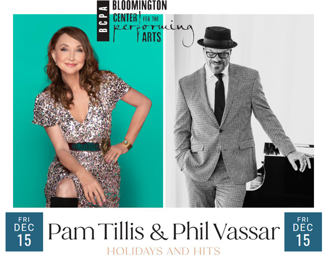 Pam Tillis and Phil Vassar at the BCPA Friday, December 15, 2023