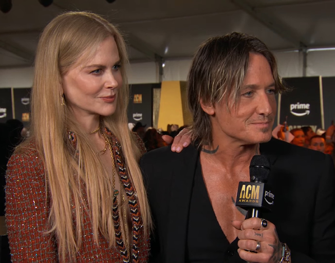 Nicole Kidman and Keith Urban at ACM Awards 5/12/23